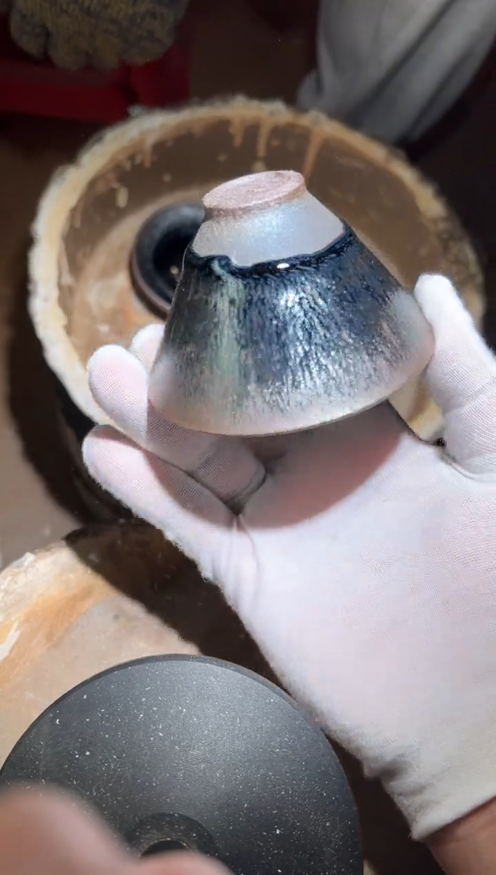 【闪购商品】茶盏见盏茶器李云美建盏17号