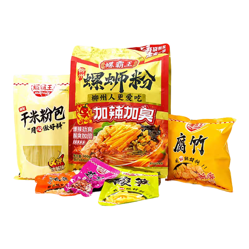 广西螺霸王螺蛳粉加辣加臭400g