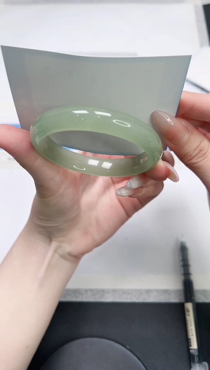 【闪购商品】石英质玉手镯未镶嵌103/东陵 55