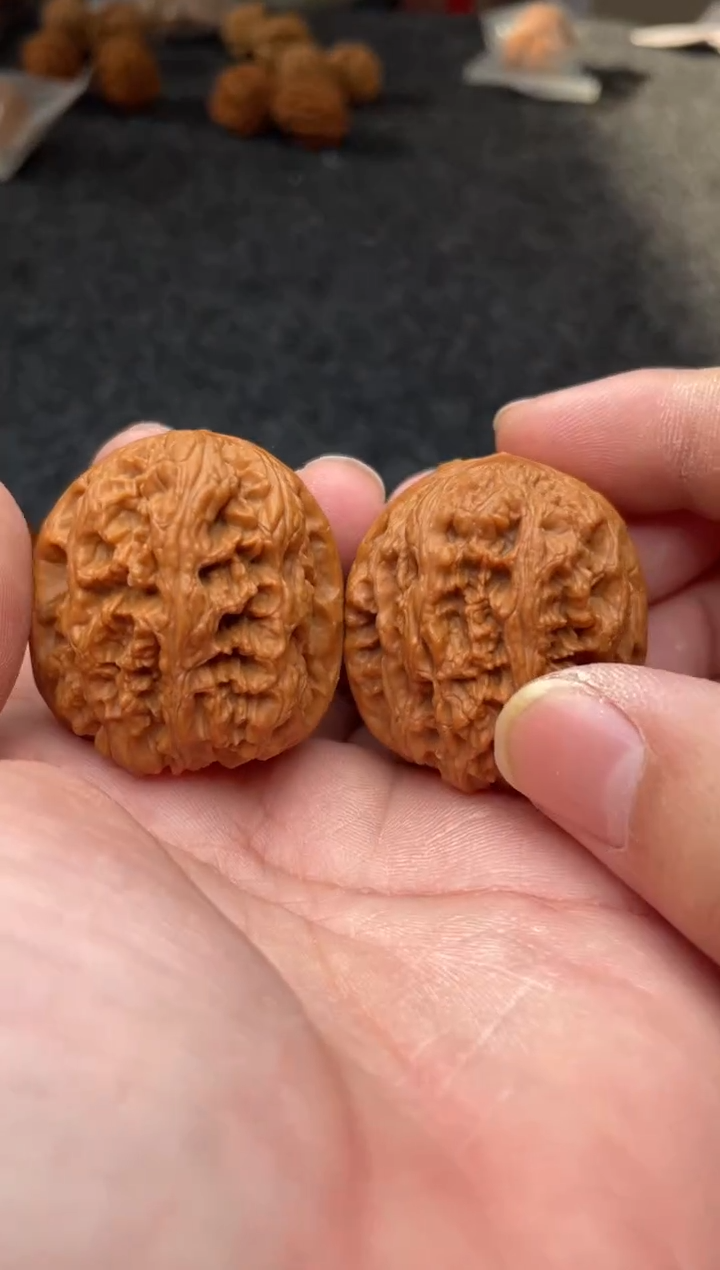 把件文玩核桃B 154 号   38尺将军膀