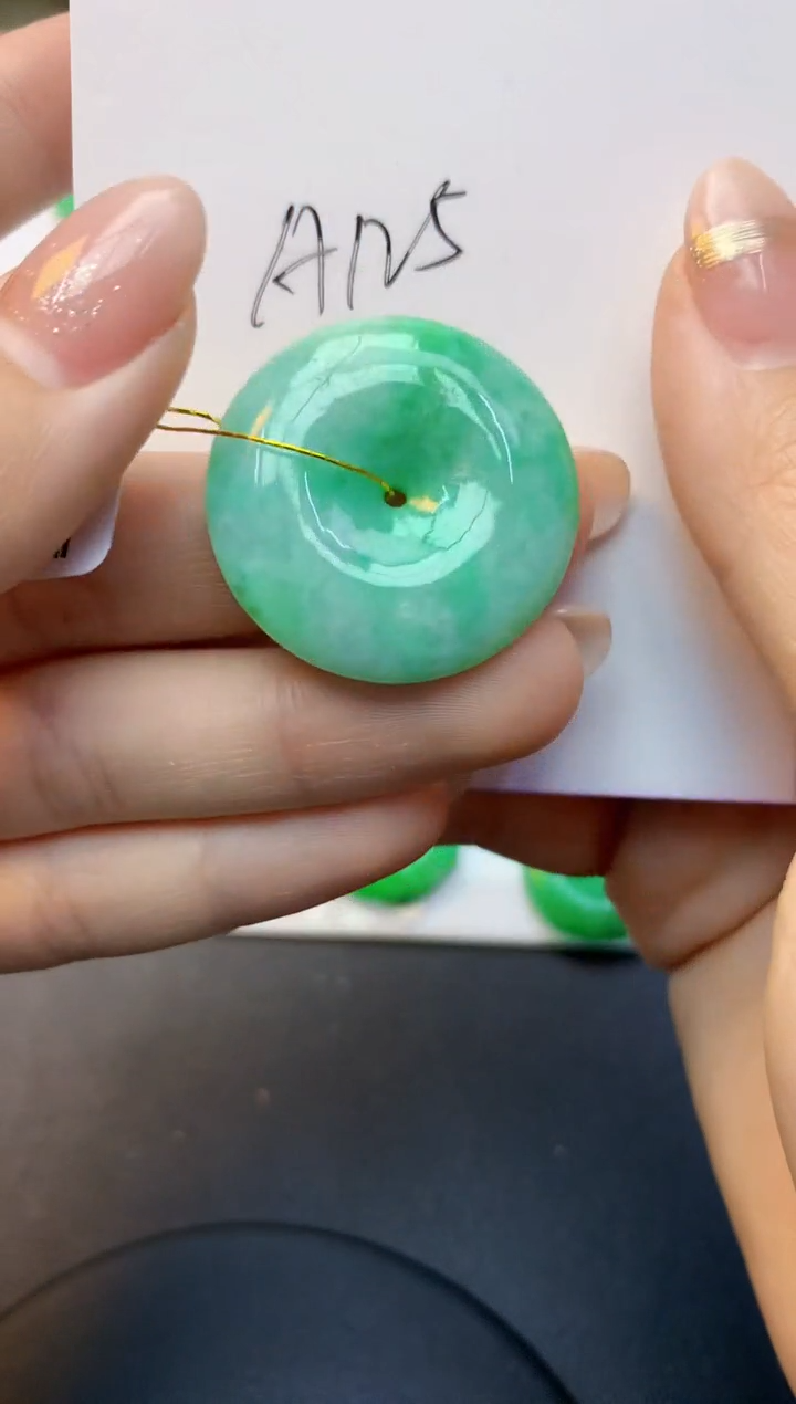 颈饰未镶嵌翡翠天然A货缅甸翡翠百元以上9元证书费自理