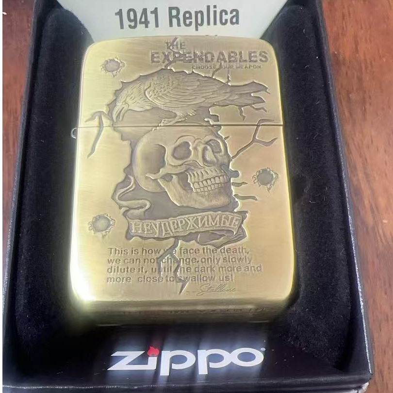 ZIPPO/之宝打火机1941黄铜敢死队原装正品防风男士打火机-1941