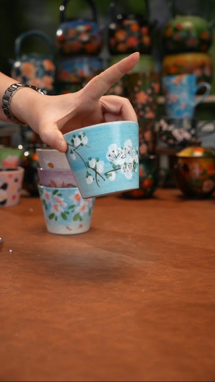 陶瓷油画釉下彩手绘