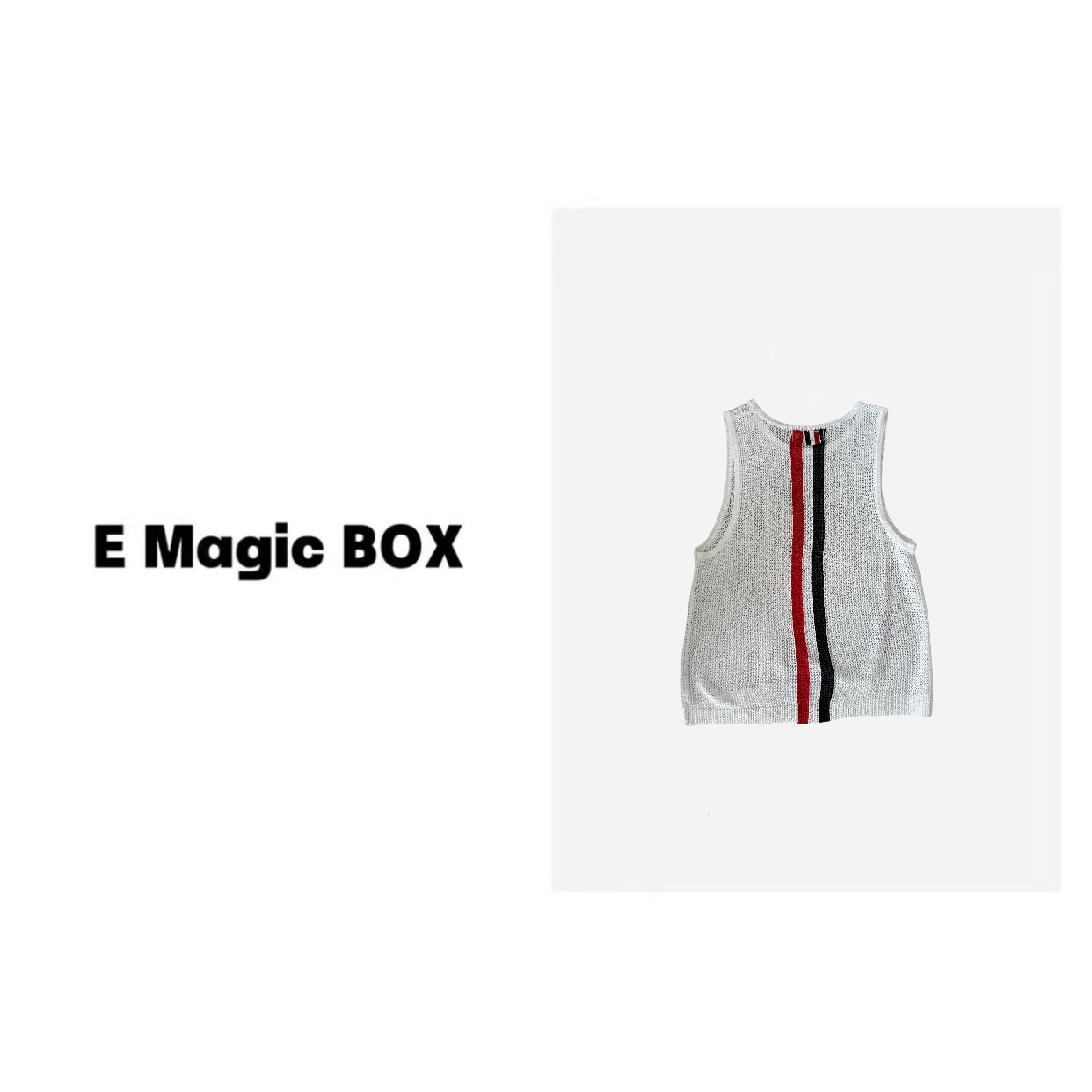 E Magic Box童装“冷嗖嗖”儿童限量款背心M5001