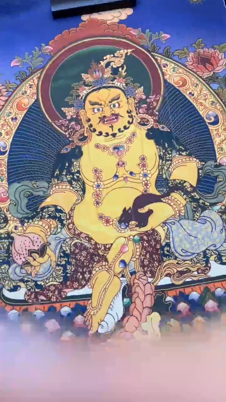 装裱画手绘唐卡藏艺阁 tk16066