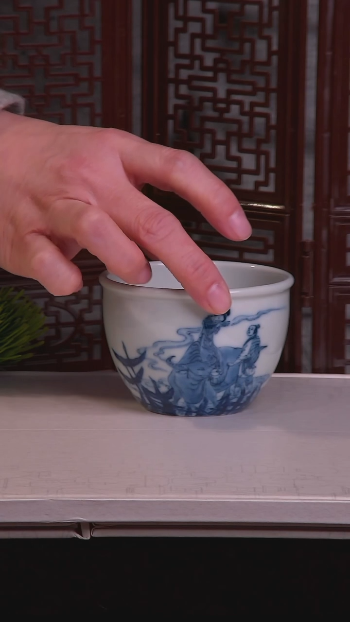 摆件陶景德镇陶瓷杯子