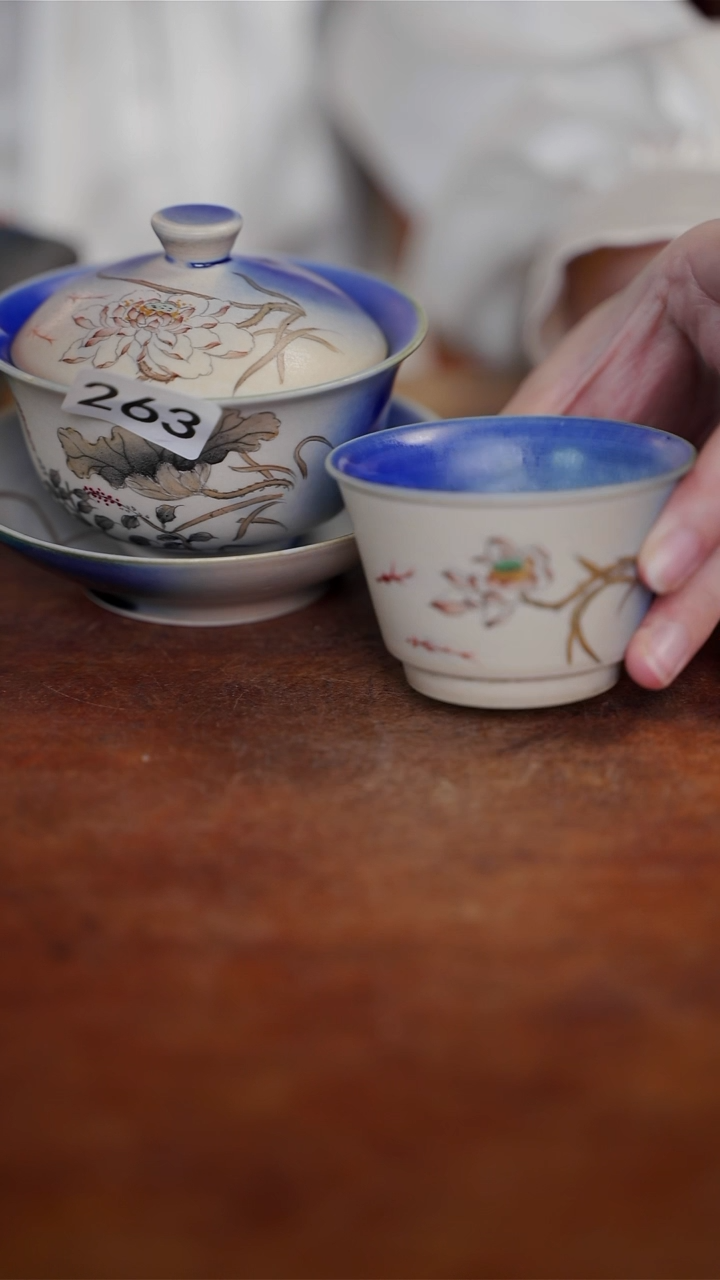 杯等烟雨陶瓷手作主人杯263