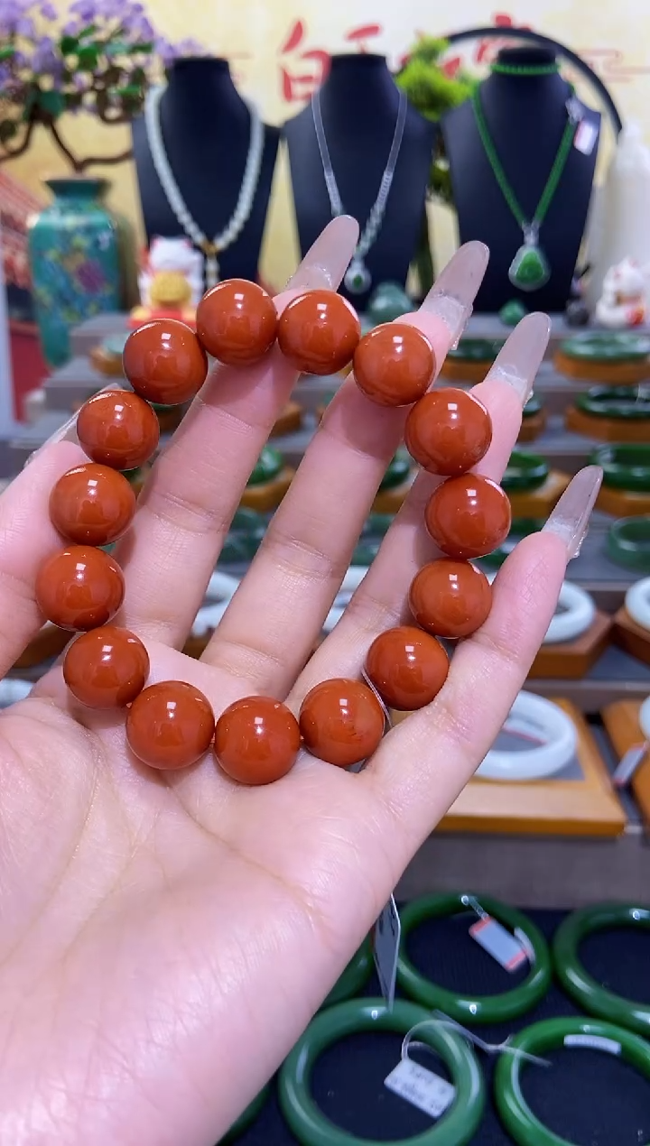 【闪购商品】南红玛瑙手串未镶嵌南红手串