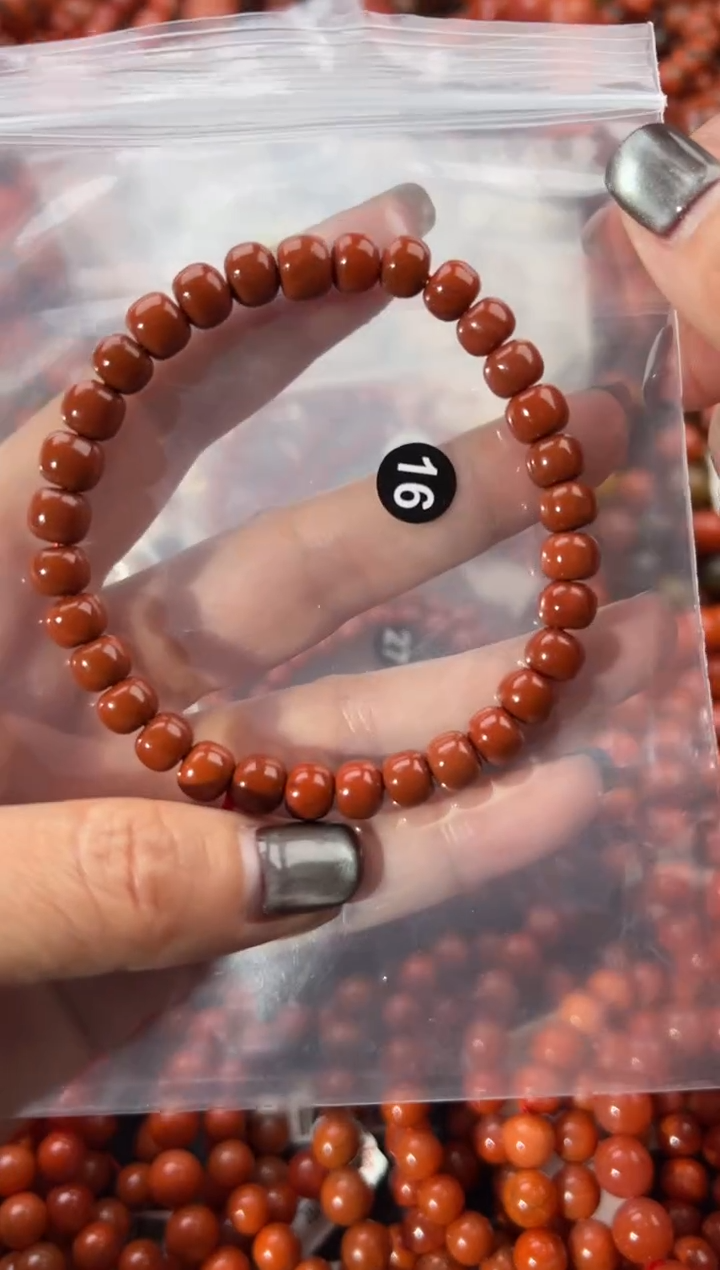 未镶嵌手串南红玛瑙7+