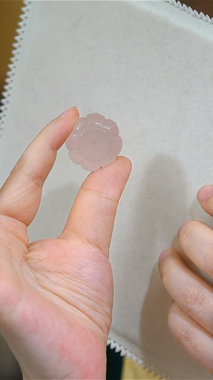 香插未镶嵌水晶粉晶莲花香插