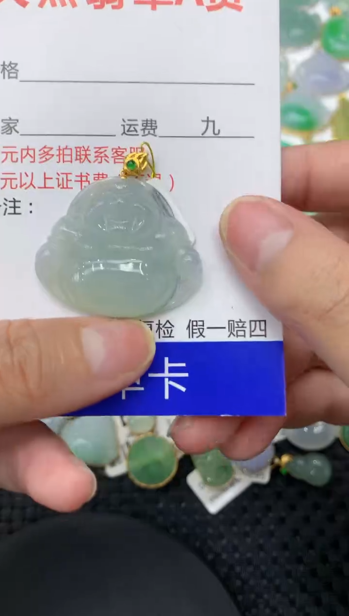 【闪购商品】翡翠颈饰18K金镶嵌111111111111