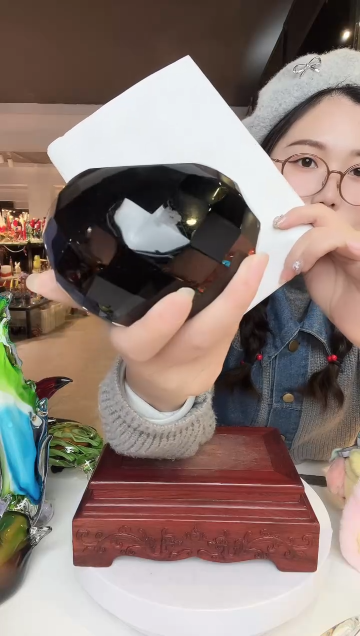 【闪购商品】茶盏琉璃摆件家居摆件