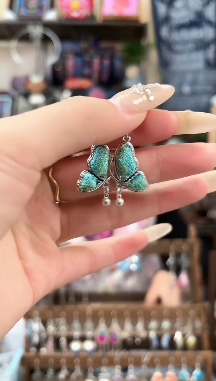 织绣民族风非遗老绣苗银饰品308