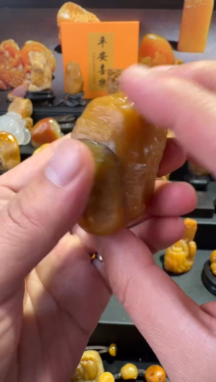 【闪购商品】田黄石半知田黄直播间