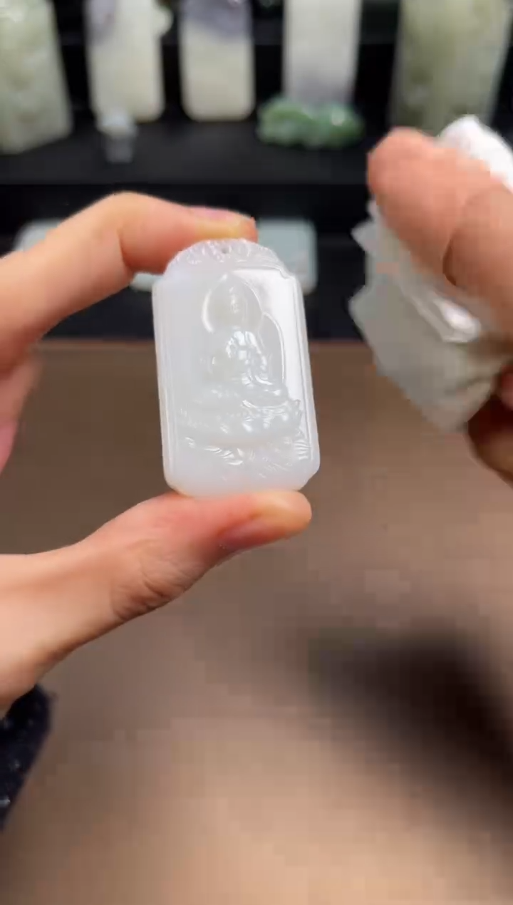 和田玉未镶嵌颈饰27