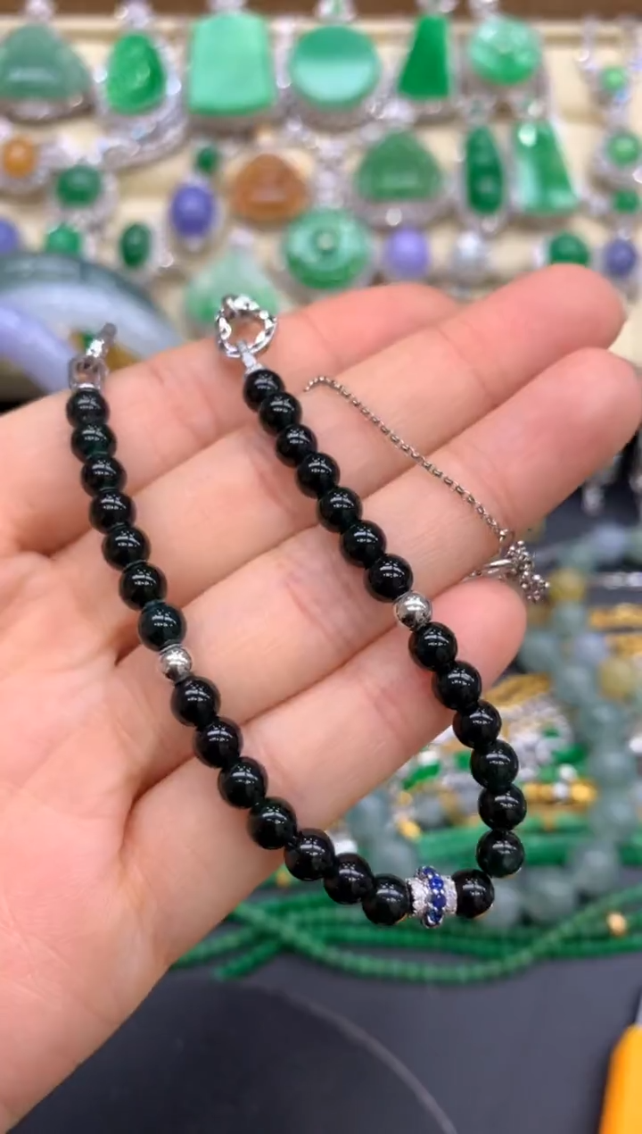 【闪购商品】翡翠颈饰18K金镶嵌329-中国好珍宝