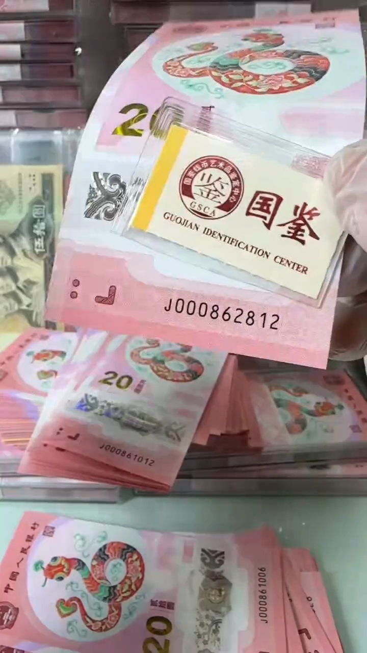 【闪购商品】塑料000862812-蛇钞单张！