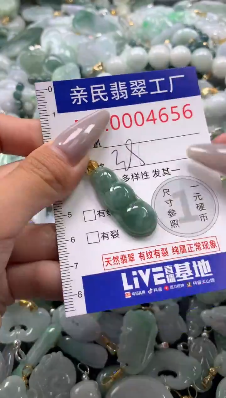 颈饰未镶嵌翡翠4656