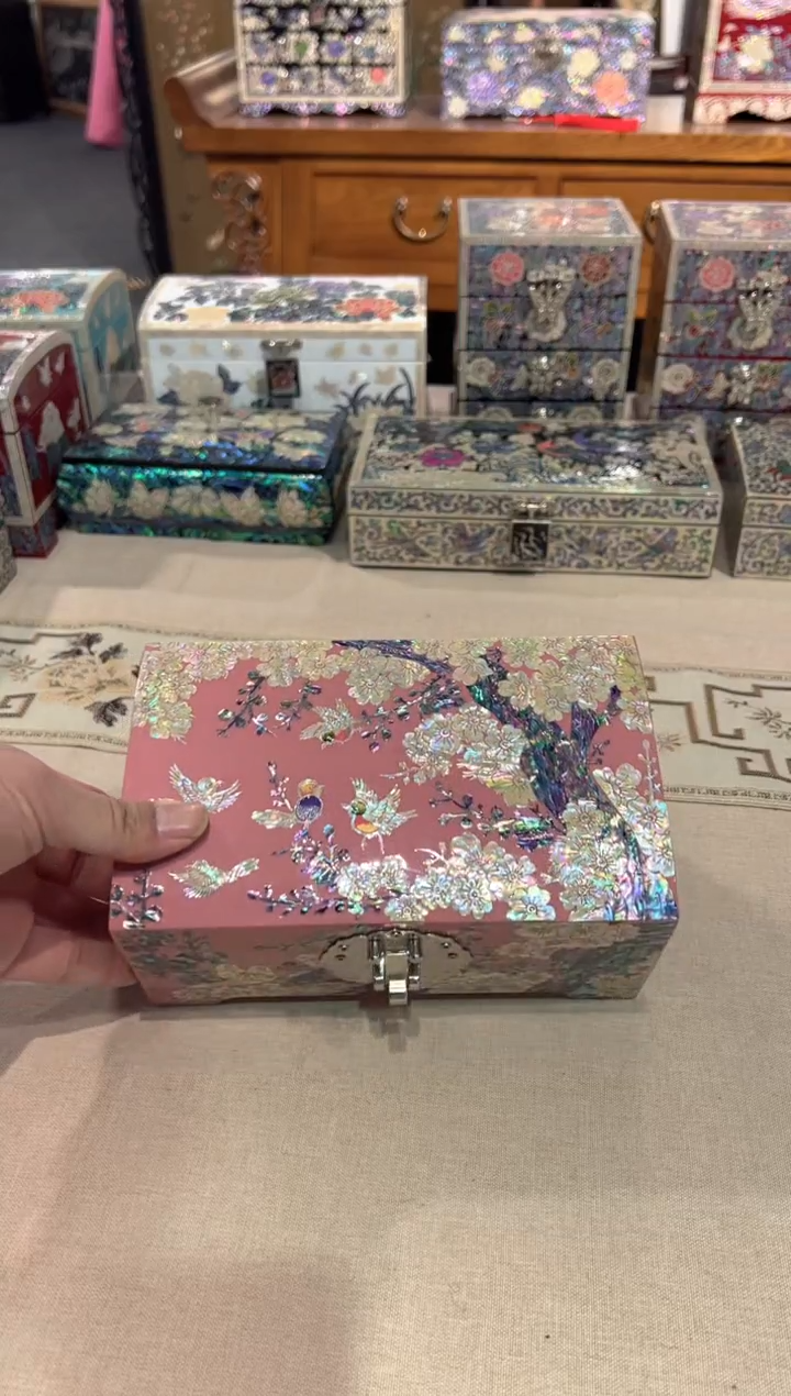 【闪购商品】鱼锁扇贝底弘贝雅螺钿漆器文化馆