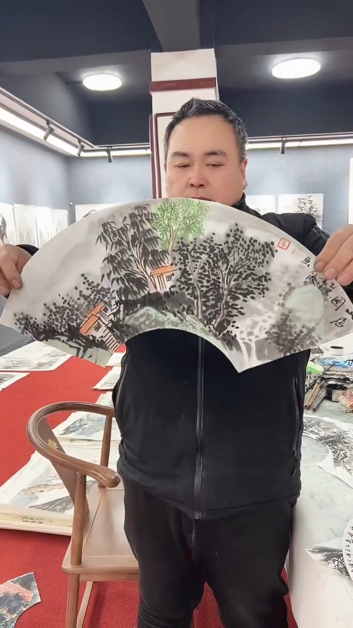 国画卢少波/国画/山水