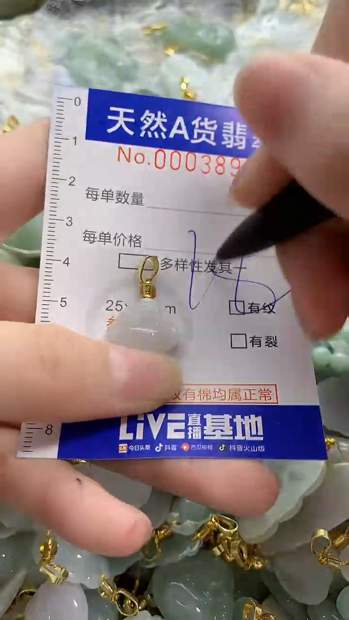 颈饰未镶嵌翡翠天然A货翡翠