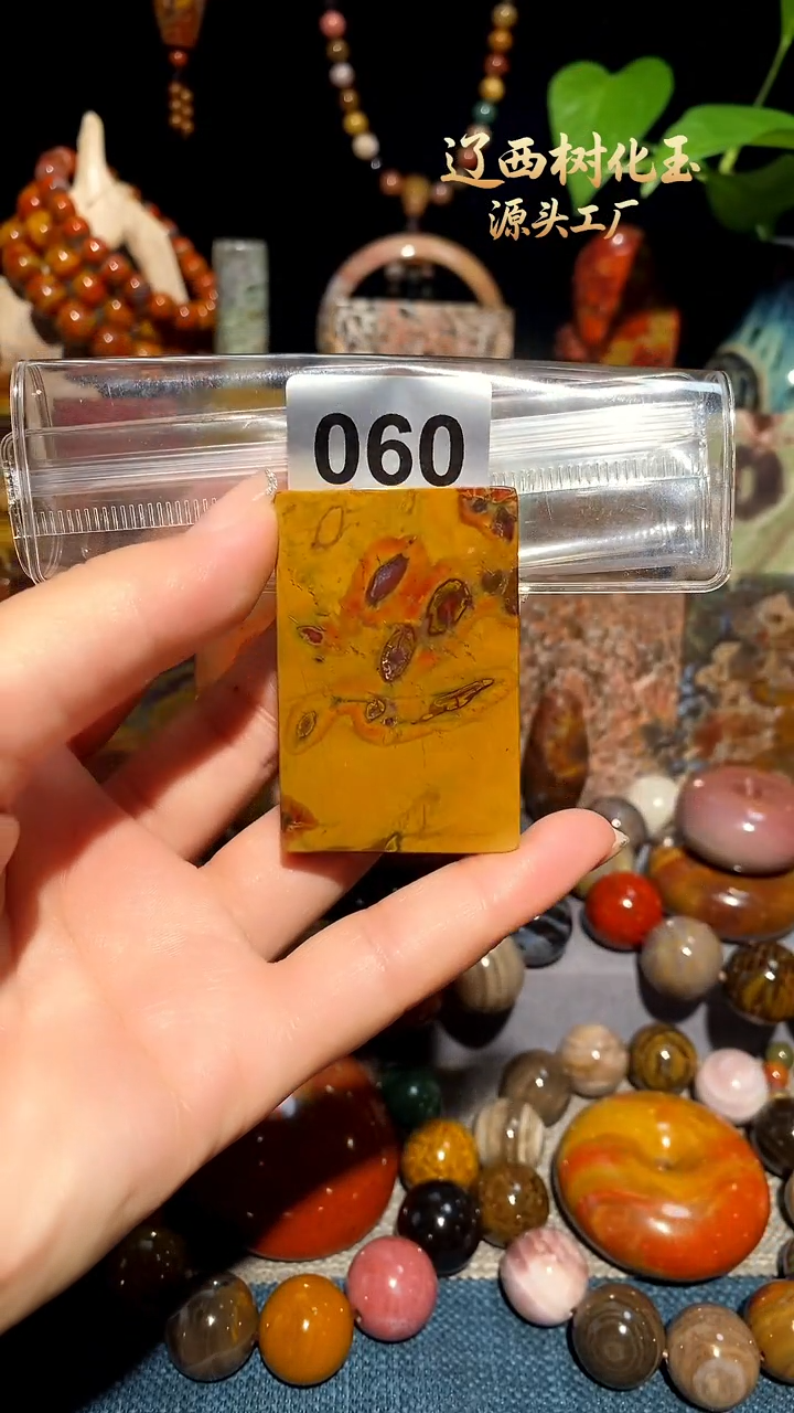 未镶嵌-硅化玉天然北票硅化玉吊坠