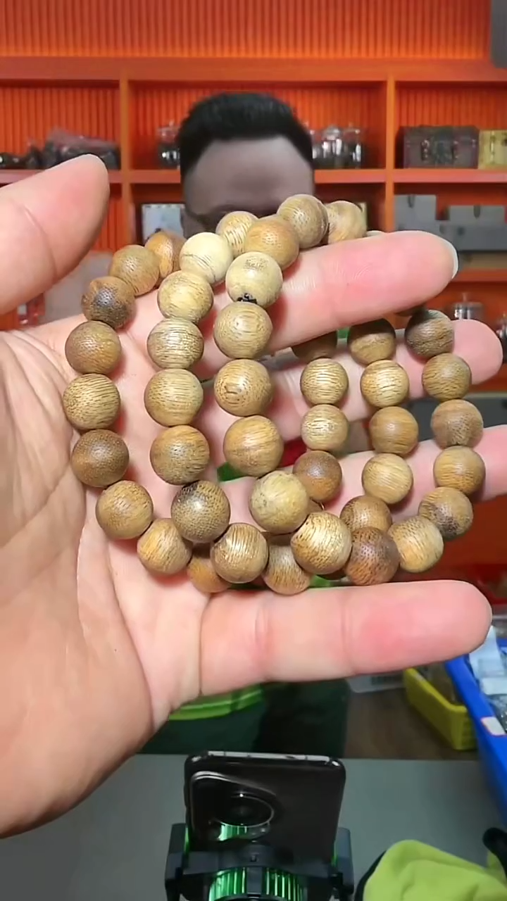 沉香手串17号单圈海南黄油阁多样性发一