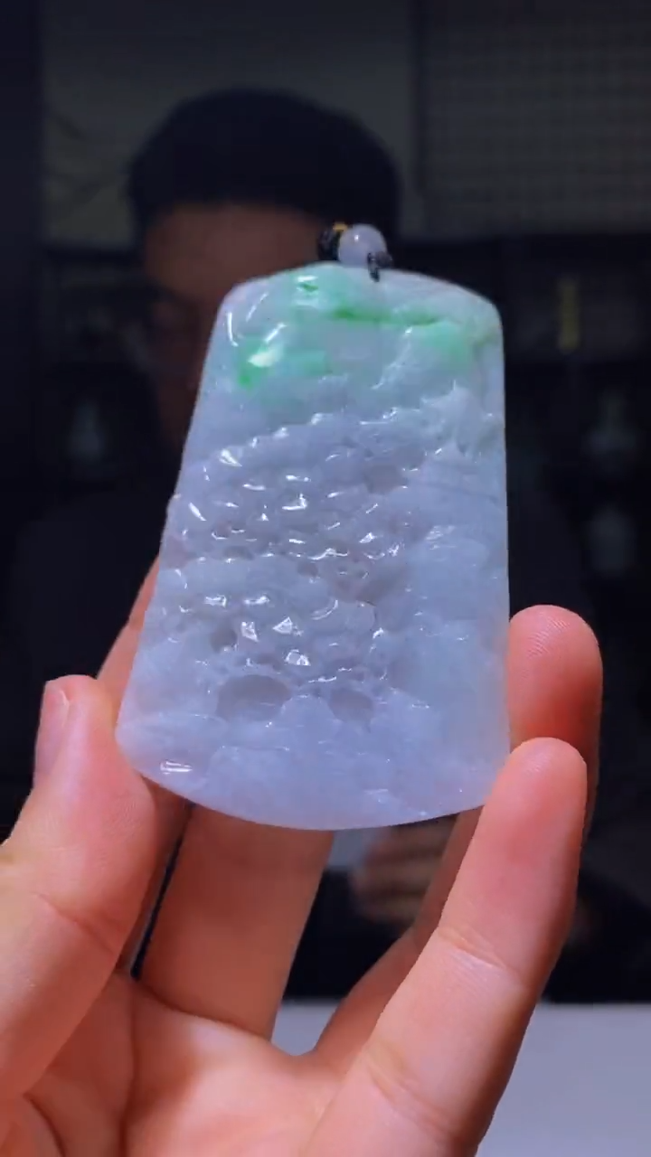 颈饰未镶嵌翡翠HM翡翠吊坠HZ-1