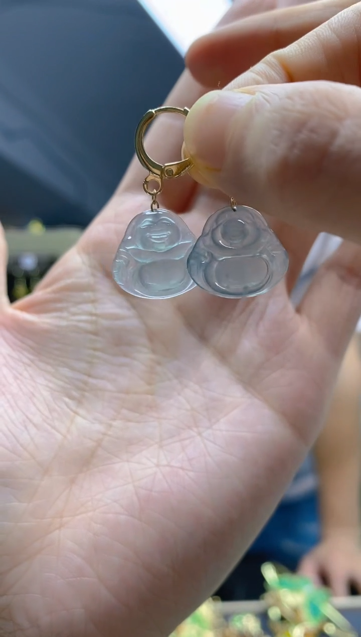 【闪购商品】翡翠耳饰合金52翡翠耳包