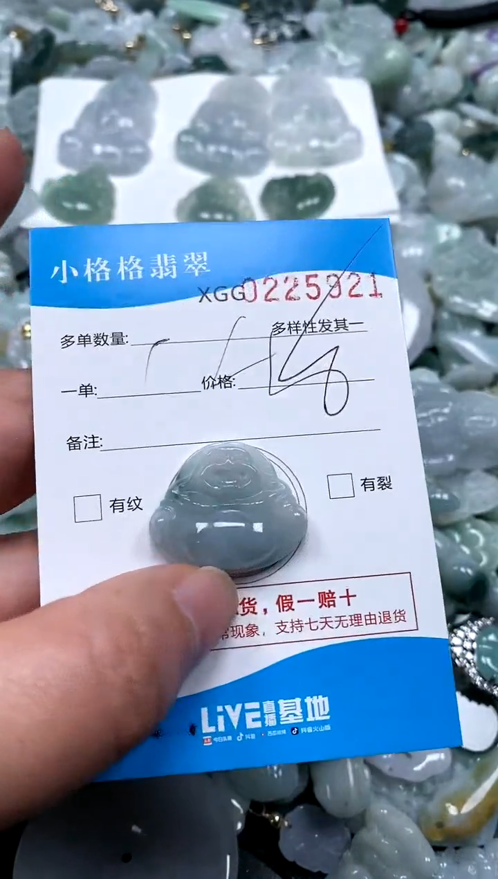 【闪购商品】翡翠颈饰未镶嵌闪购商品0225921
