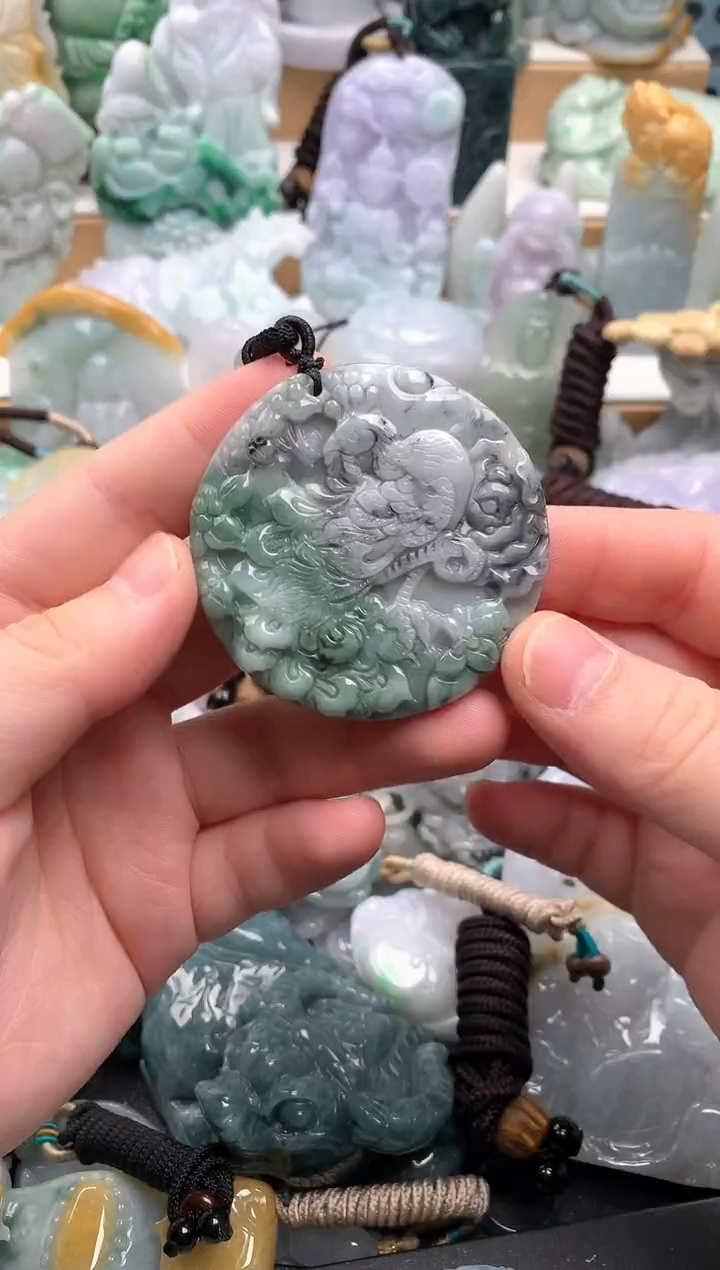 吊坠(不含链)未镶嵌翡翠1