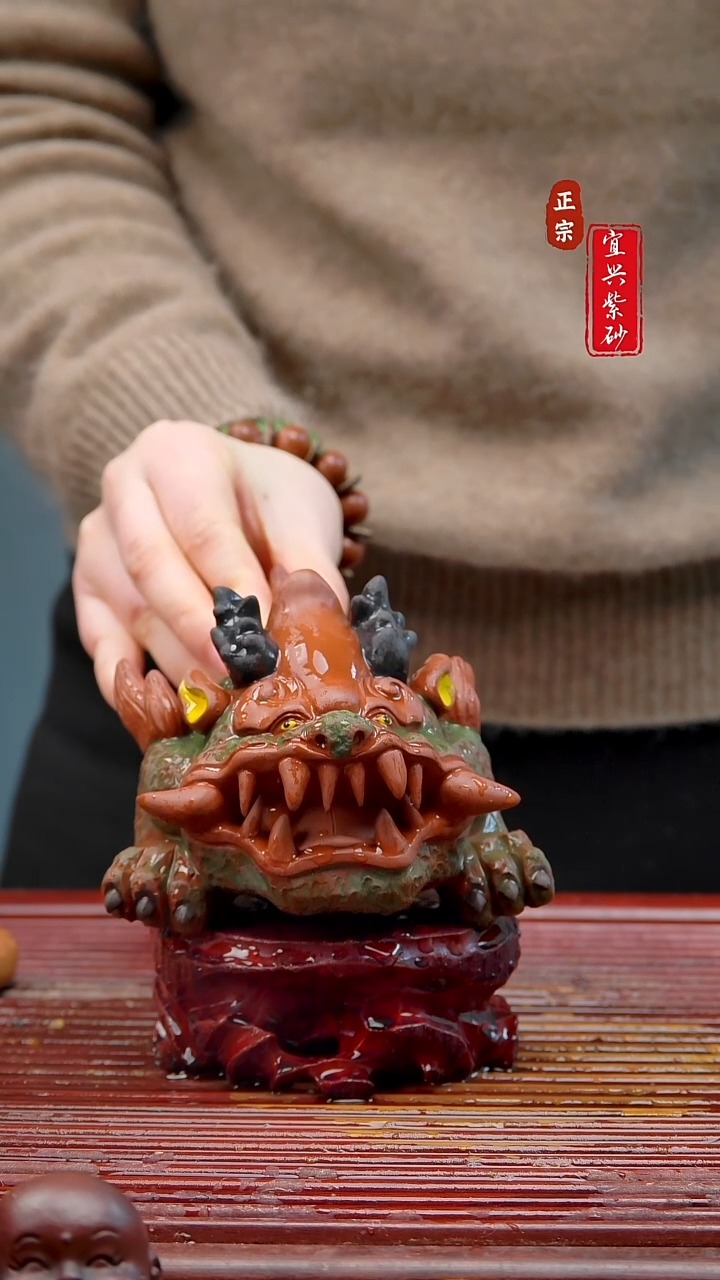 紫砂茶宠宜兴紫砂茶宠摆件