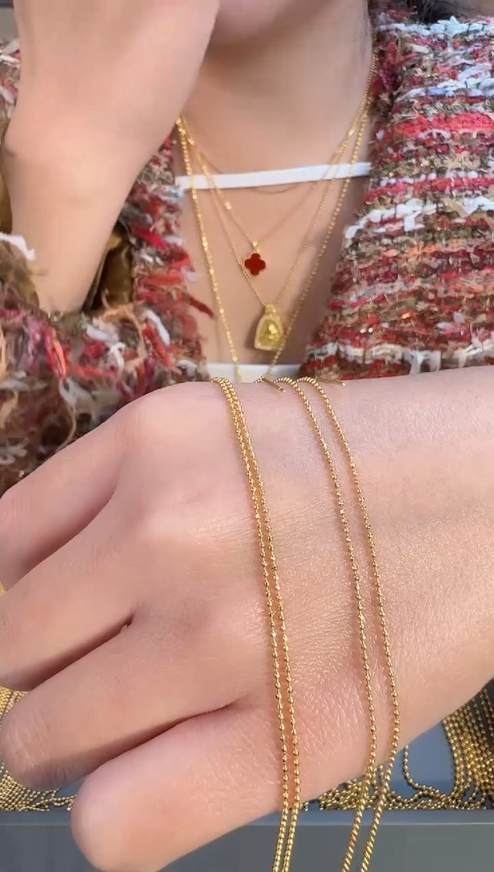 50长针式抽拉切面米珠 1.83 （附带礼盒包装）