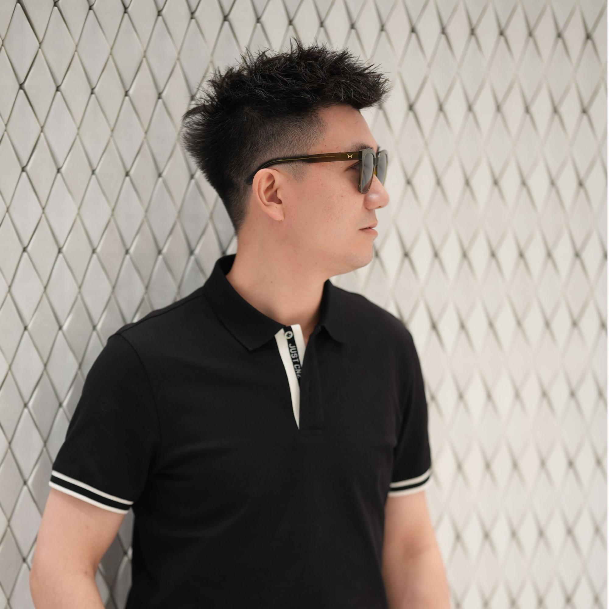 CNZ奢品-2025夏季新款休闲时尚男士POLO衫-LU-7036 