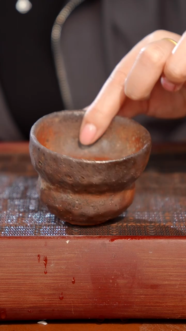 陶瓷奢瓷/瑞寅柴烧茶器（杯子）1298