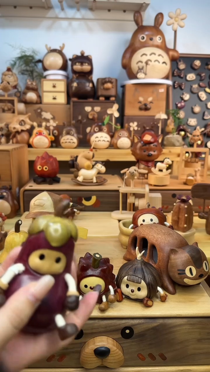 木水果大摆件一个