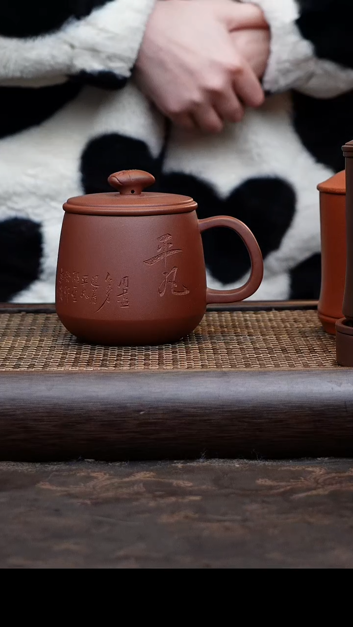 【闪购商品】紫砂茶杯底槽清平凡