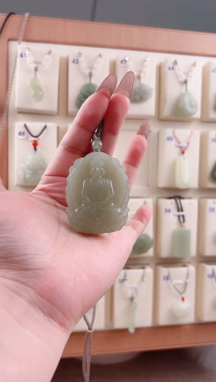 【闪购商品】和田玉吊坠(不含链)未镶嵌8