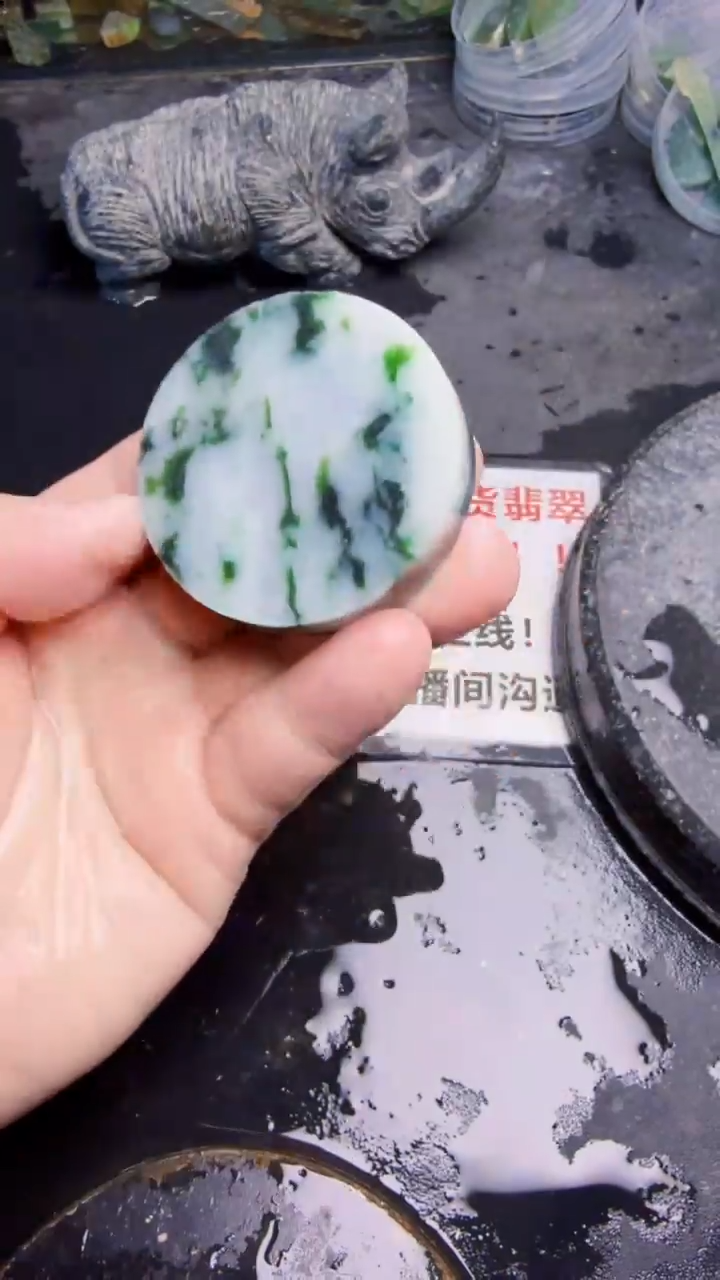 未镶嵌挂件翡翠天然翡翠219