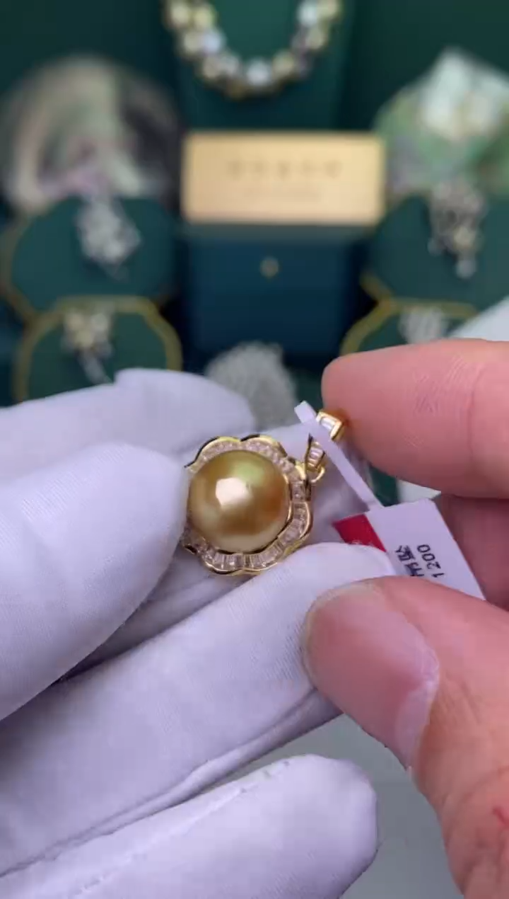 【闪购商品】海水珍珠颈饰银S925镶嵌1