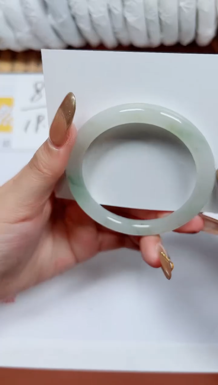 【闪购商品】石英质玉手镯未镶嵌K167-51.4