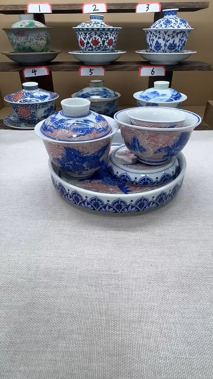 【闪购商品】景德镇制盖碗系列家用高端
