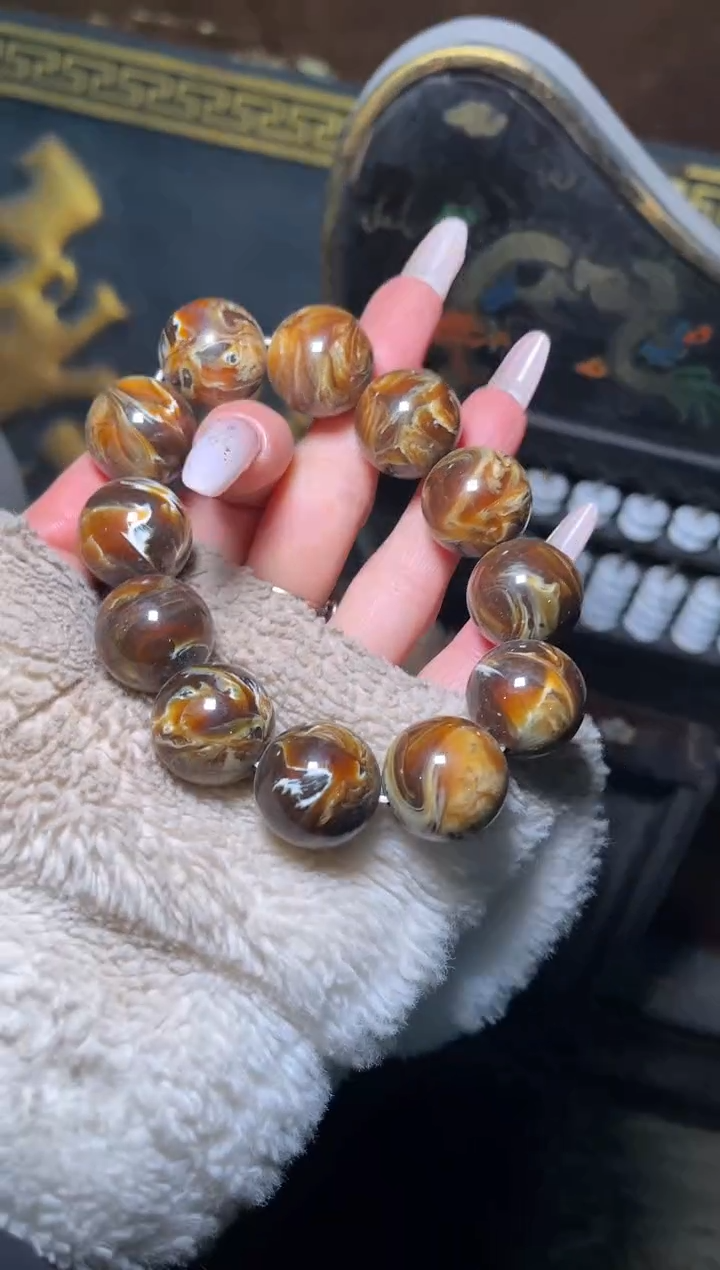 【闪购商品】琥珀颈饰未镶嵌雅琪精品精品链接54678