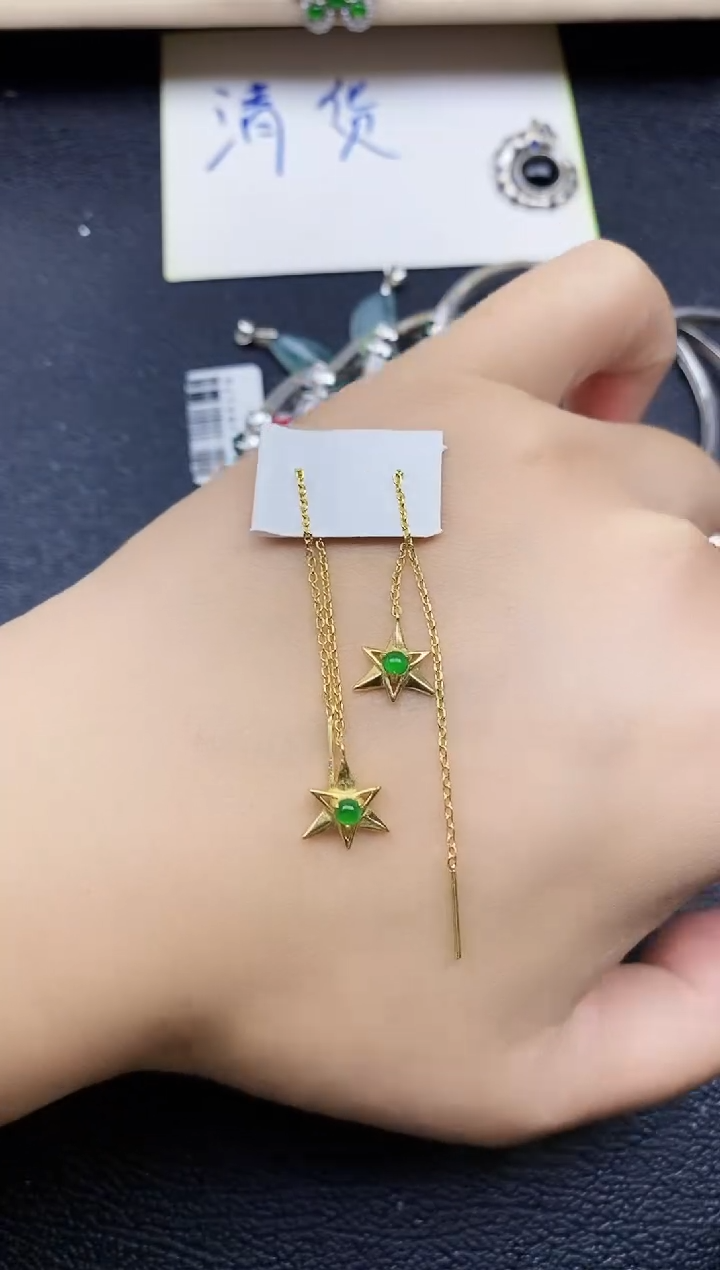 【闪购商品】翡翠戒指银S925镶嵌11111