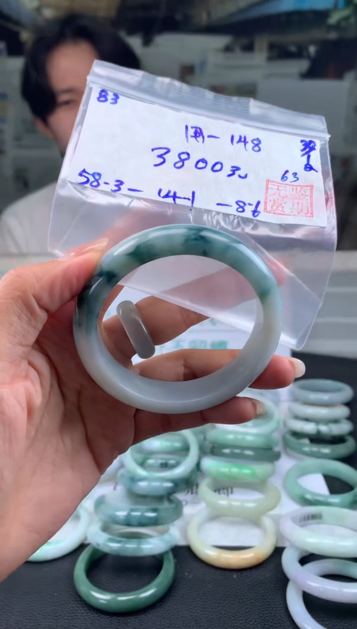 【闪购商品】翡翠手镯未镶嵌翡翠手镯 下单联系小耳机#83