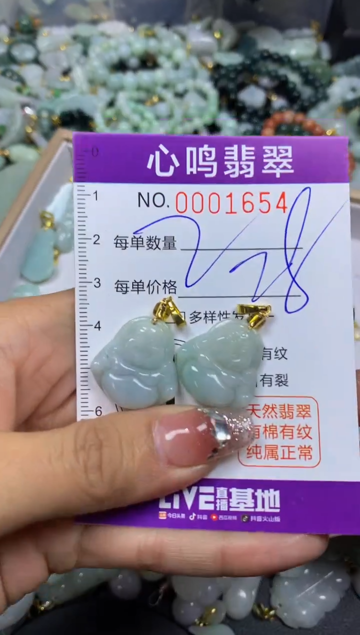 【闪购商品】翡翠颈饰未镶嵌闪购001654