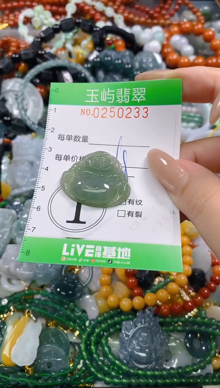 颈饰未镶嵌翡翠闪购0250233