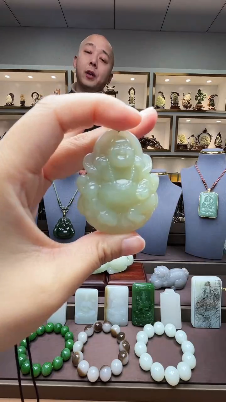 【闪购商品】和田玉颈饰未镶嵌苏