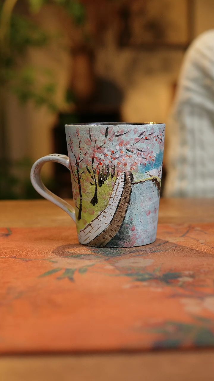 【闪购商品】瓷片1024景德镇手工手绘釉下彩高温瓷