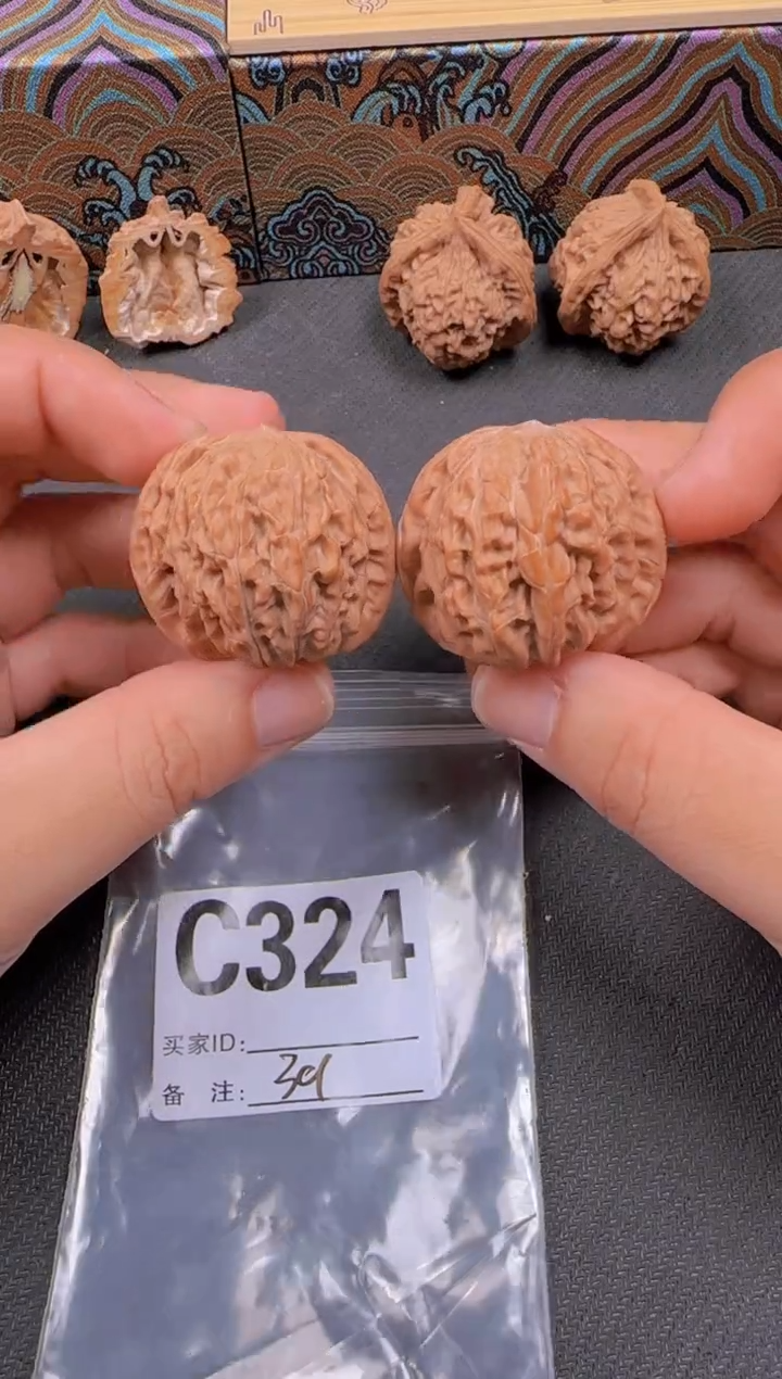 吊坠文玩核桃39磨盘324